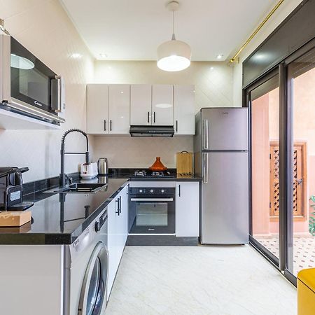 Le Jasmin - Appartement Authentique A Gueliz マラケシュ エクステリア 写真
