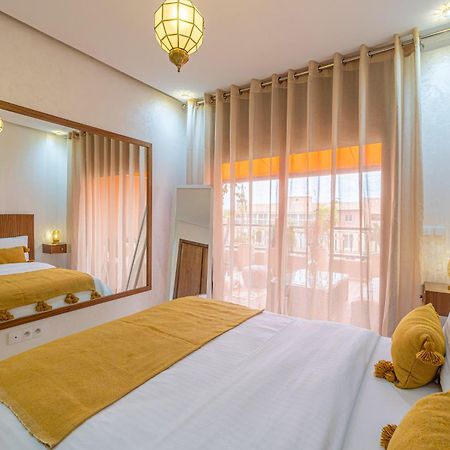 Le Jasmin - Appartement Authentique A Gueliz マラケシュ エクステリア 写真